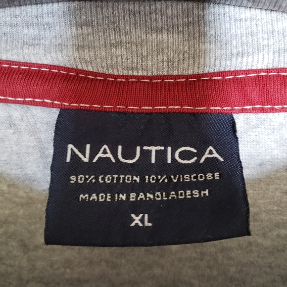 Y2K VINTAGE • nautica nautical flag shirt - Picture 10 of 12